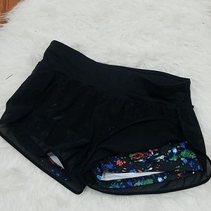 Fabletics - Mesh Overlay Shorts